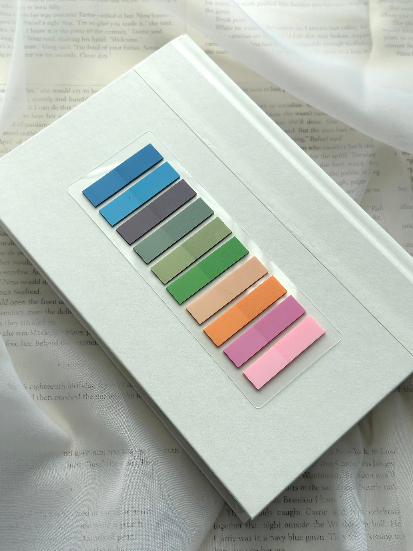 Custom Color 10 Tab Set