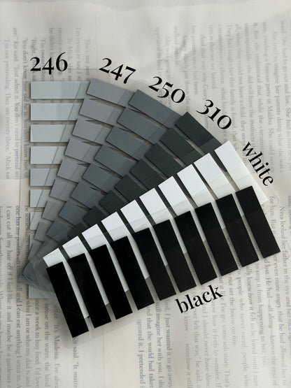 Custom Color 4 Tab Set