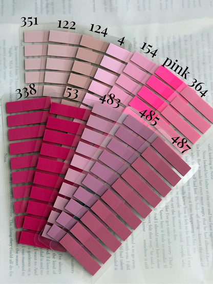 Custom Color 4 Tab Set
