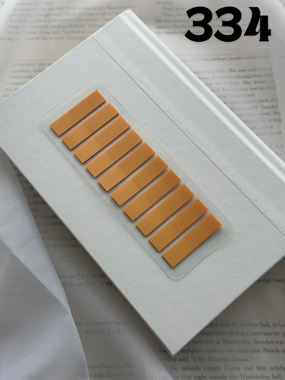 Solid Color 10 Tab Set