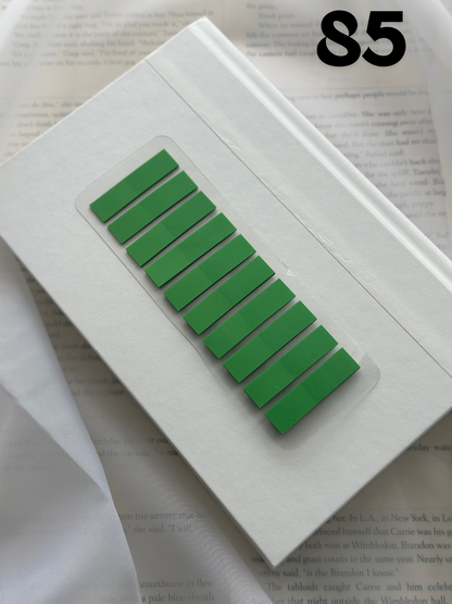 Solid Color 10 Tab Set