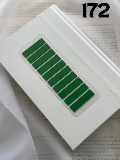 Solid Color 10 Tab Set