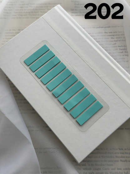 Solid Color 10 Tab Set