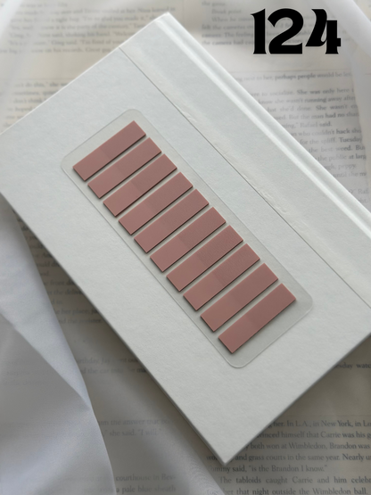 Solid Color 10 Tab Set