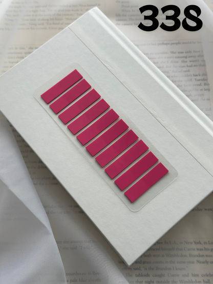 Solid Color 10 Tab Set