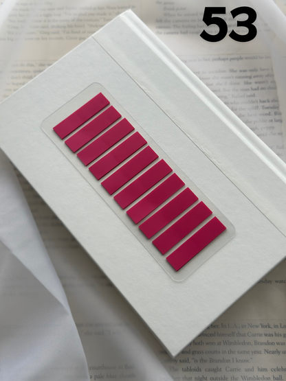 Solid Color 10 Tab Set