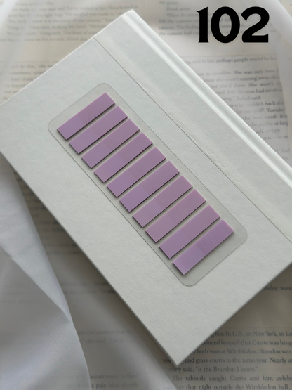 Solid Color 10 Tab Set