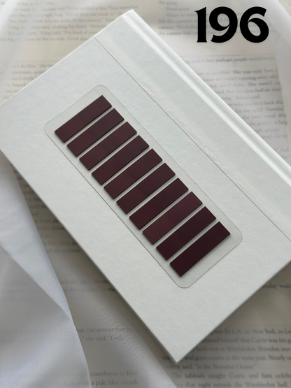 Solid Color 10 Tab Set