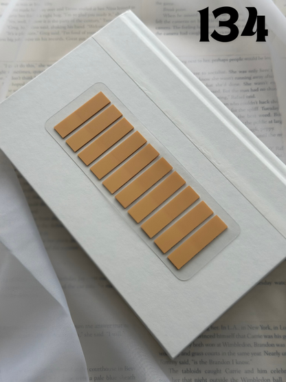 Solid Color 10 Tab Set