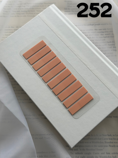 Solid Color 10 Tab Set