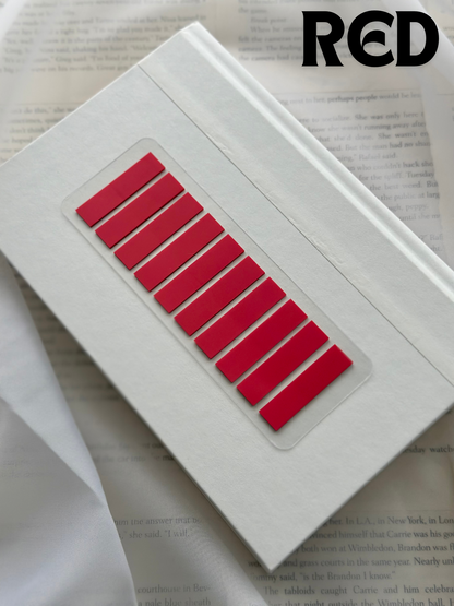 Solid Color 10 Tab Set