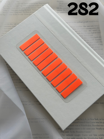 Solid Color 10 Tab Set