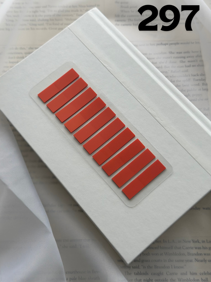 Solid Color 10 Tab Set