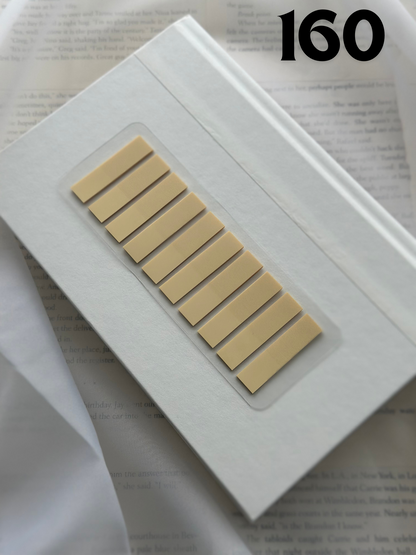 Solid Color 10 Tab Set