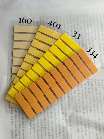 Custom Color 4 Tab Set