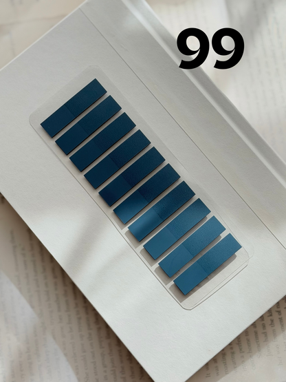 Solid Color 10 Tab Set