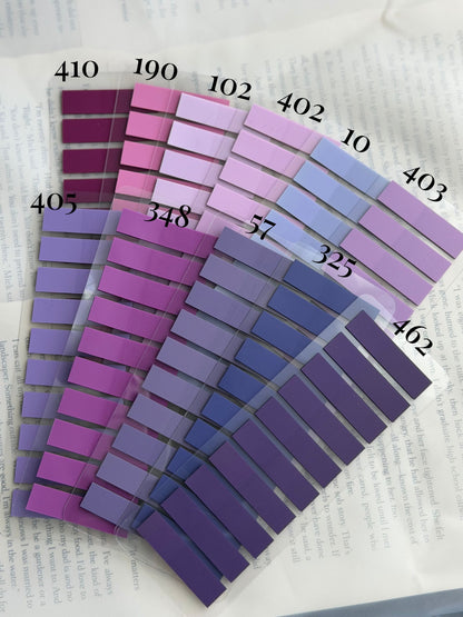 Custom Color 4 Tab Set