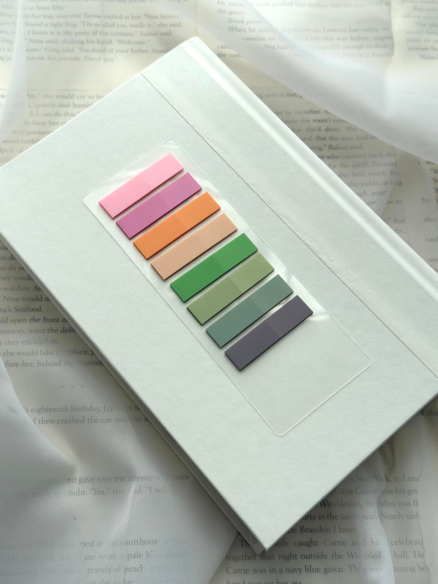 Custom Color 8 Tab Set
