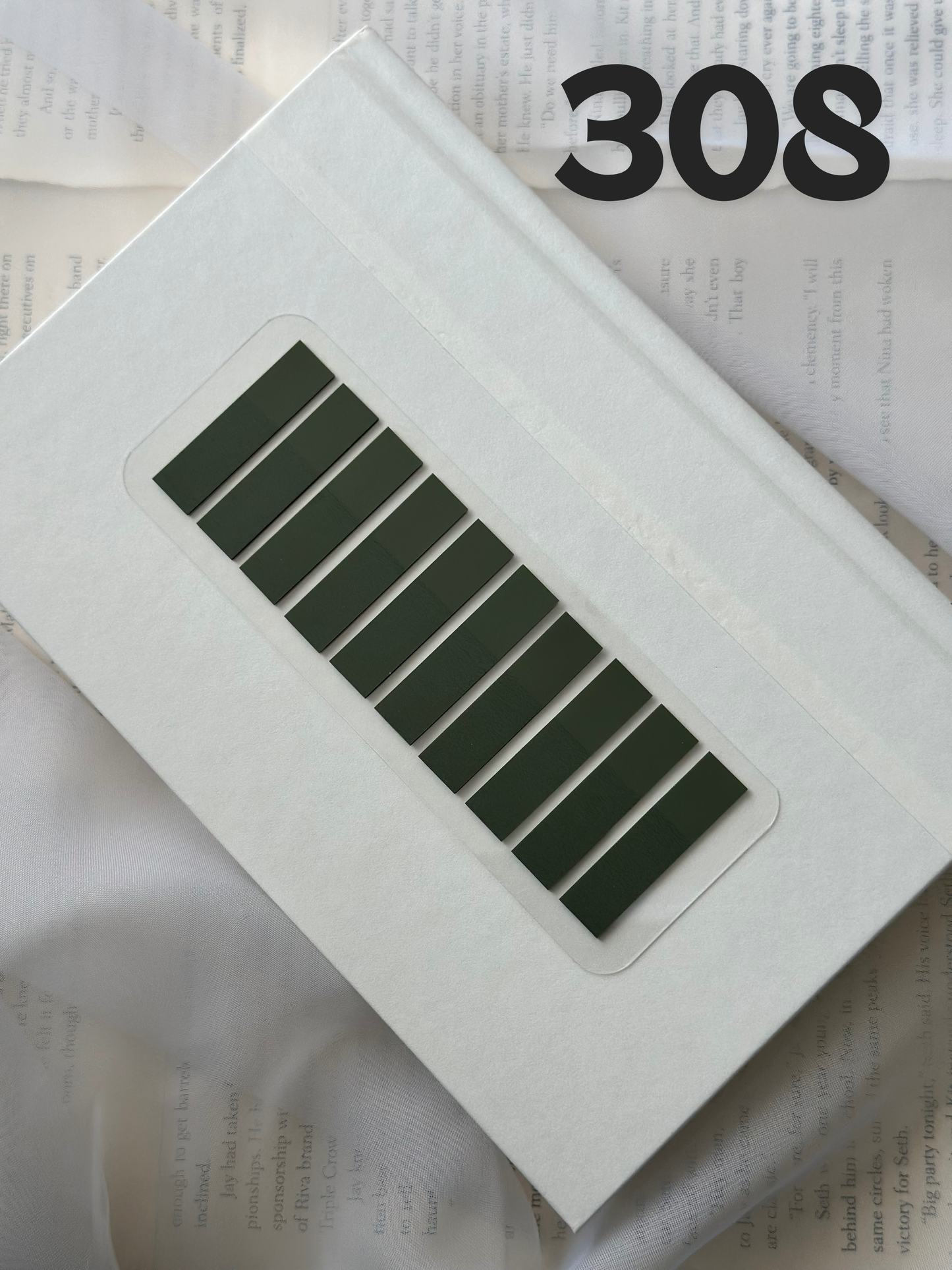 Custom Color 8 Tab Set