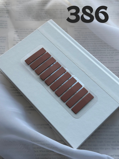 Solid Color 10 Tab Set