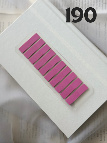 Solid Color 10 Tab Set