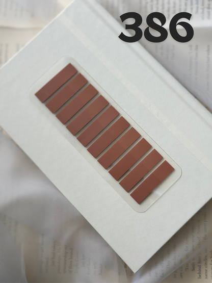 Solid Color 10 Tab Set